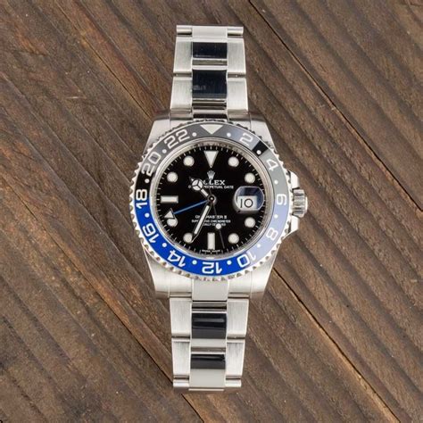 batman rolex used|Rolex Batman 116710 Ceramic Bezel .